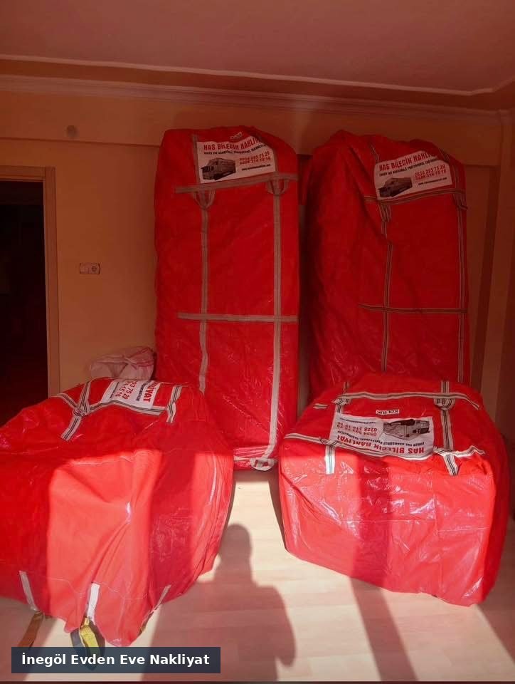 İnegöl eşya depolama - özenle paketlenmiş mobilyalar